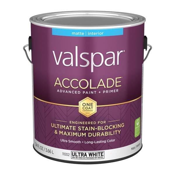 Photo of 1Gallon Accolade Interior Paint + Primer, Matte, Ultra White