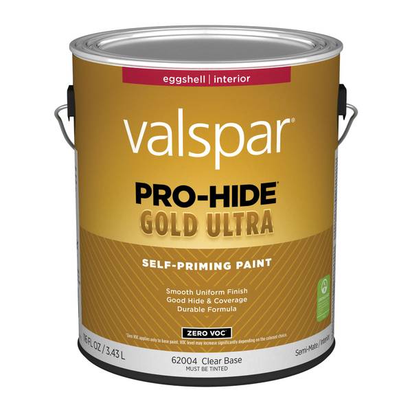 Photo of 1 Gallon Clear Base Eggshell Pro-Hide Gold Ultra Interior