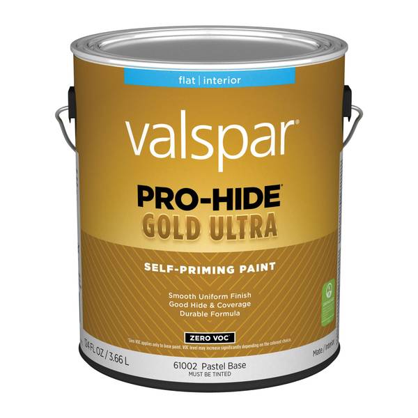 Photo of 1 Gallon Pastel Base Flat Pro-Hide Gold Ultra Interior