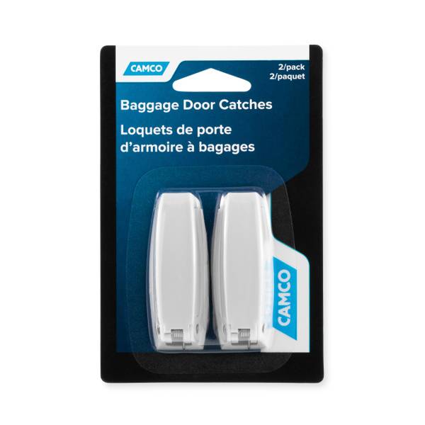 Photo of 2-Count Polar White Baggage Door Catches