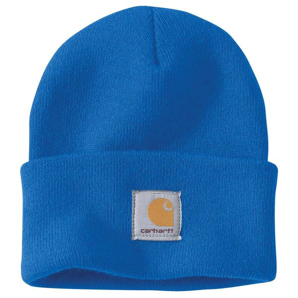 Men's Night Blue/Alpine Blue Marl Knit Cuffed Beanie by Carhartt at Fleet  Farm