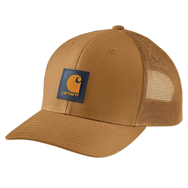 carhartt｜CAPS (105353 APH) Rugged Flex Fitted Canvas Mesh-Back Logo Graphic Cap