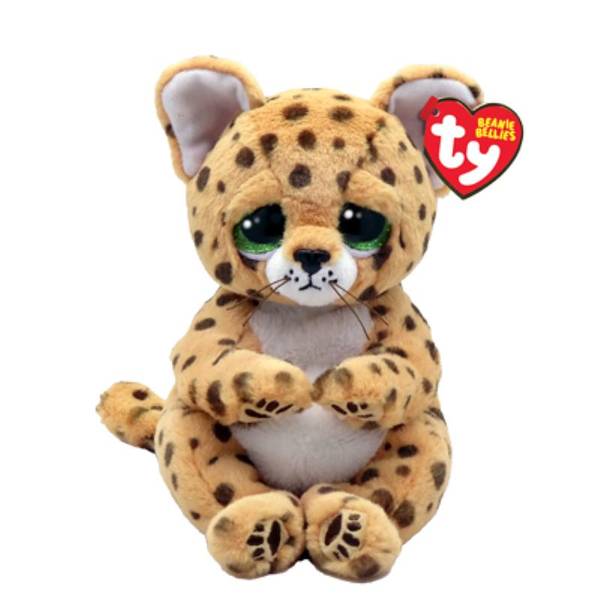 Chien - 10 cm - TY-Peluche Teeny chat chien léopard, Animal beurre