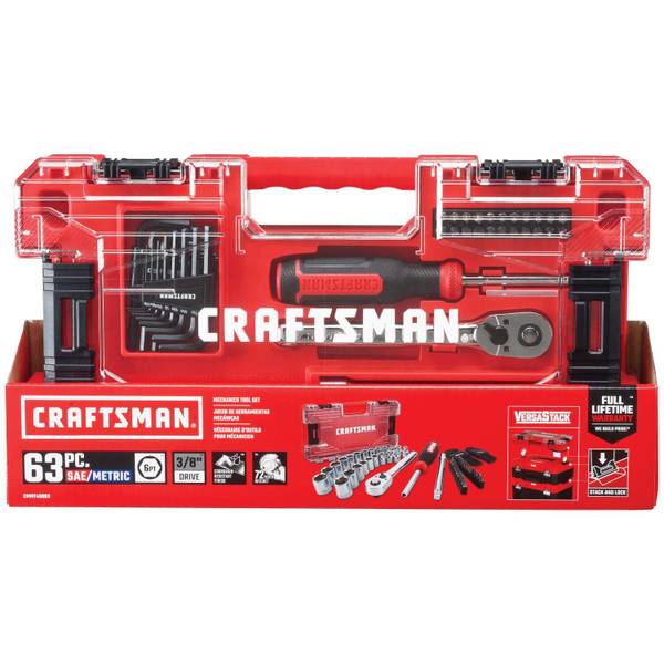 Craftsman Evolv 20 Pc. 1/2 In. Drive Socket Set - 12351 - Hand Tool Sets 