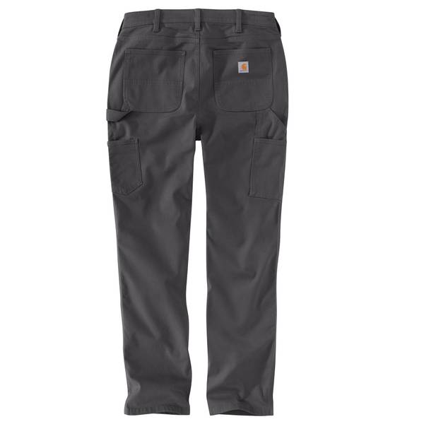 Carhartt Straight Fit Stretch Duck Double Front Work Trousers  Black