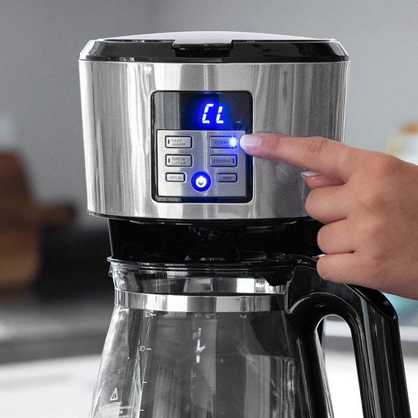 Black & Decker 12 Cup Programmable Gray Coffee Maker - Power Townsend  Company