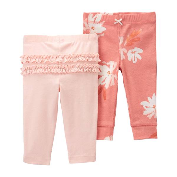Carter's Infant Girl's 2-Pack Pull-On Pants - 1P569410-NB | Blain's ...