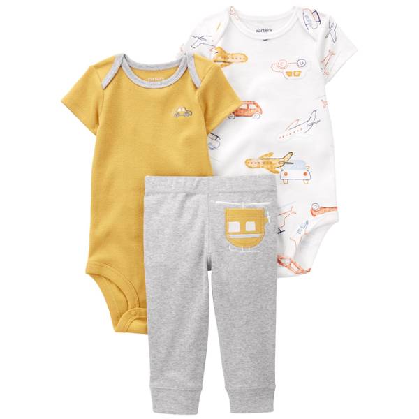Adorable Bear 3pc Set for Baby Boys by Just One You made by Carters
