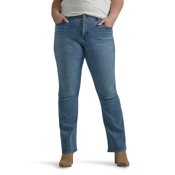 Lee Women's Plus Size Flex Motion Bootcut Jeans - 112343767-18W | Blain ...
