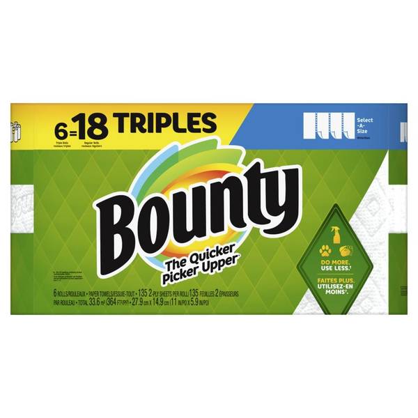 Bounty 6-Count Select-A-Size Paper Towels