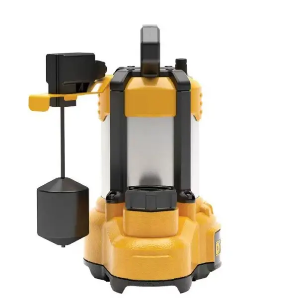 DEWALT 1 HP Stainless Steel/Cast Iron Submersible Sump Pump