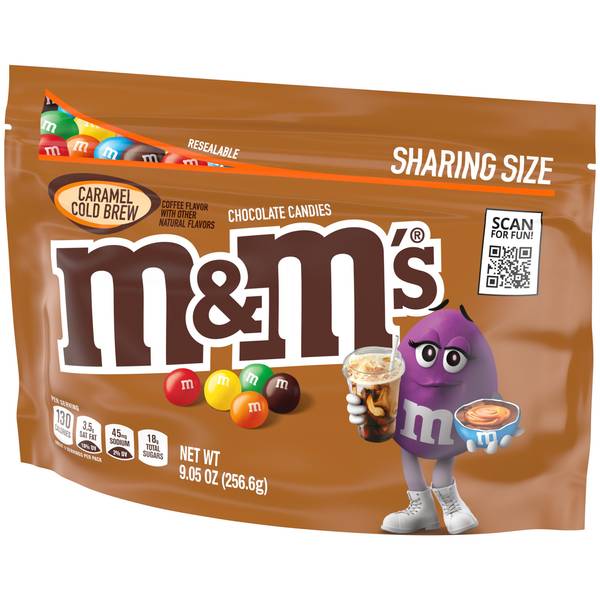 M&Ms 9.05 oz Caramel Cold Brew Sharing Size Pouch - 527612 | Blain's ...