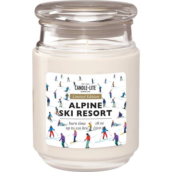Candle-Lite 18 oz Jar Alpine Ski Resort Candle - 46131329 | Blain's ...