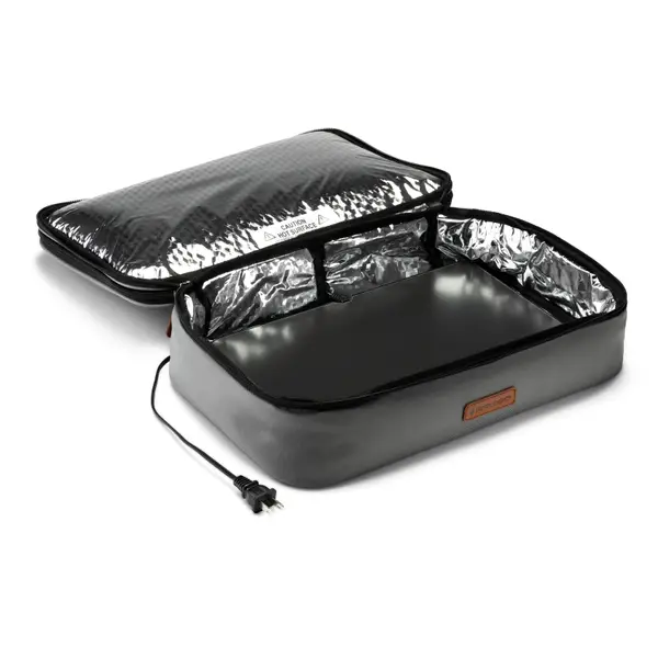 HOTLOGIC 45-Watts Black Portable Oven Food Warming Tote 16801056-BLK - The  Home Depot