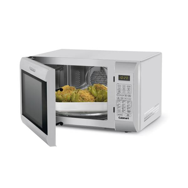 Cuisinart 0.7 Cu Ft Compact Microwave, Stainless Steel