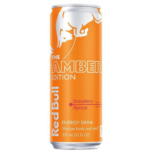 UPC 611269001303 product image for Red Bull 12 oz Amber Edition Strawberry Apricot Energy Drink | upcitemdb.com