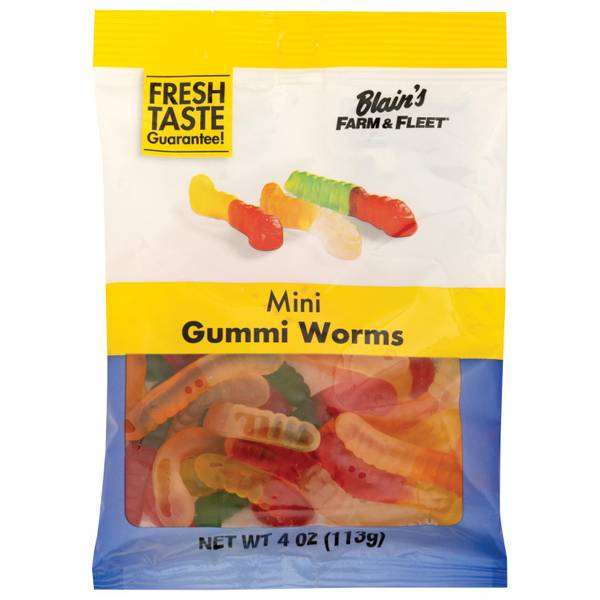 Photo of 4 oz Mini Gummi Worms