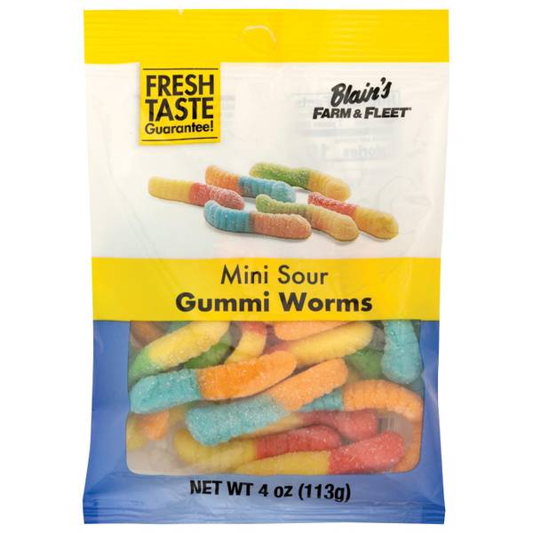 Photo of 4 oz Sour Gummi Worms