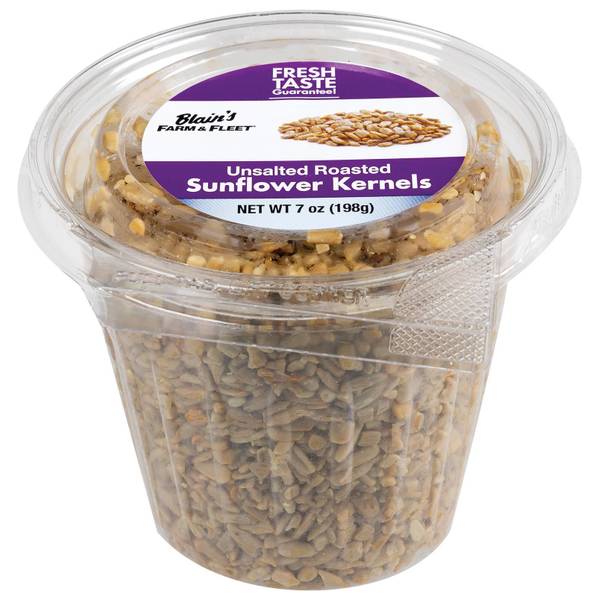 Blain's Farm & Fleet 7 oz Unsalted Roasted Sunflower Kernels 719468