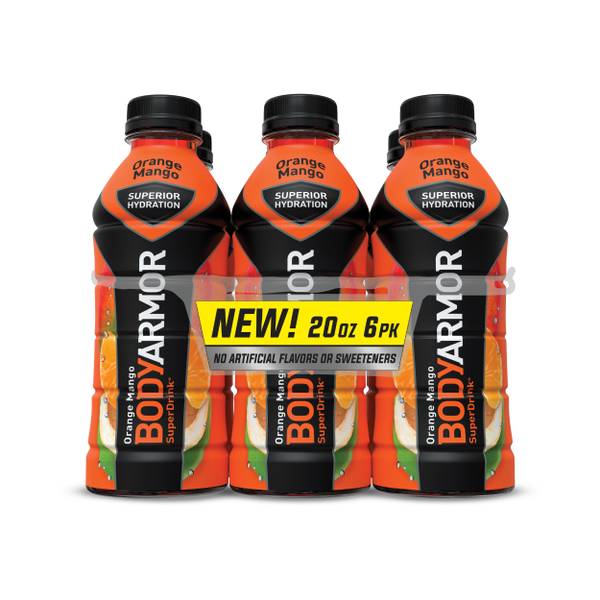 Photo of 6-Pack 20 oz Orange Mango Sports Drink