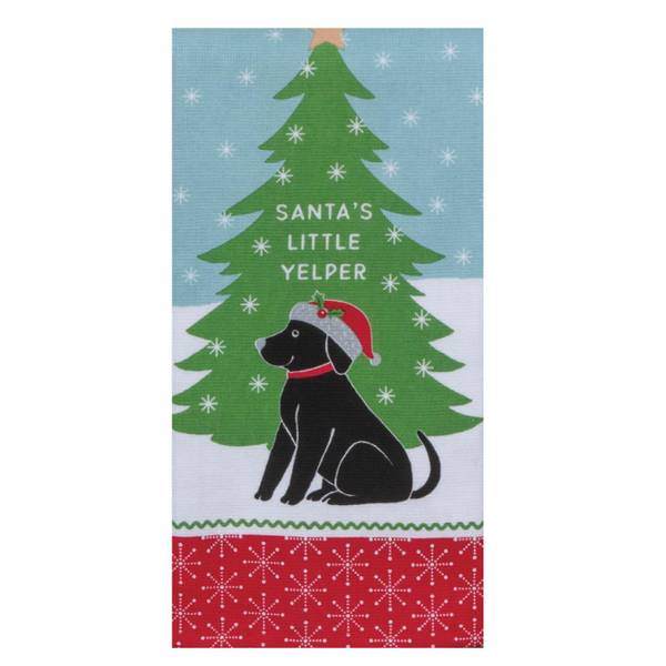 Christmas Cardinal JOY Dual Purpose Kitchen Dish Terry Towel