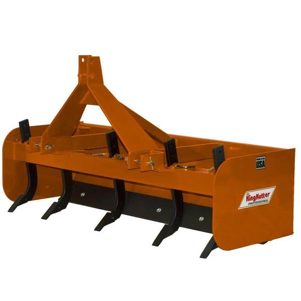 King Kutter 5' Professional Box Blade - BB-G-60-OP | Blain's Farm & Fleet