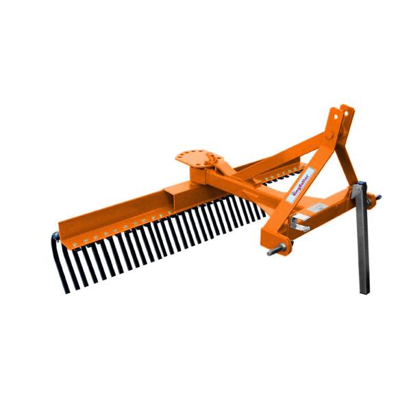 King Kutter 5' Tubular Framed Landscape Rake - TYR-60-OK | Blain's Farm ...