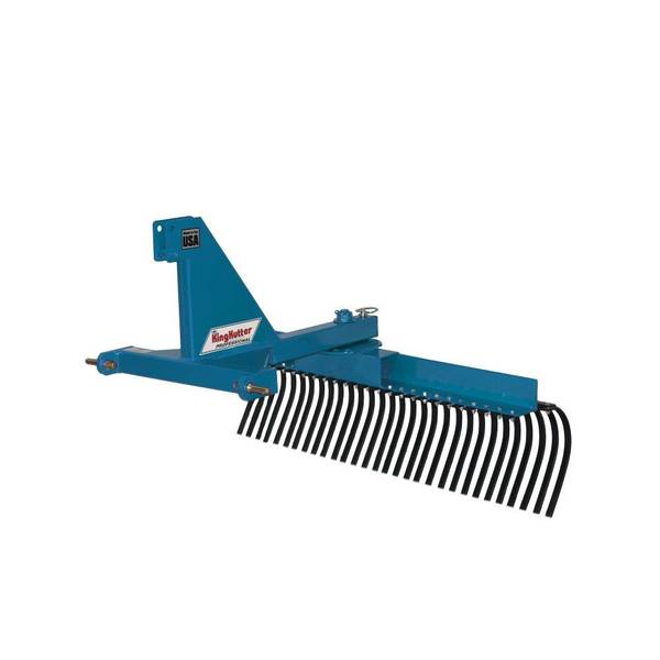 King Kutter 5' Professional Landscape Rake - YR-G-60-BP | Blain's Farm ...