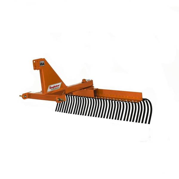 King Kutter 6' Professional Landscape Rake - YR-G-72-OP | Blain's Farm ...