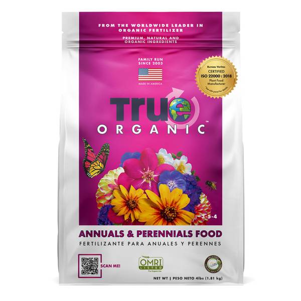 True Organic Products 4lb Annual and Perennials Food R0031 Blain's