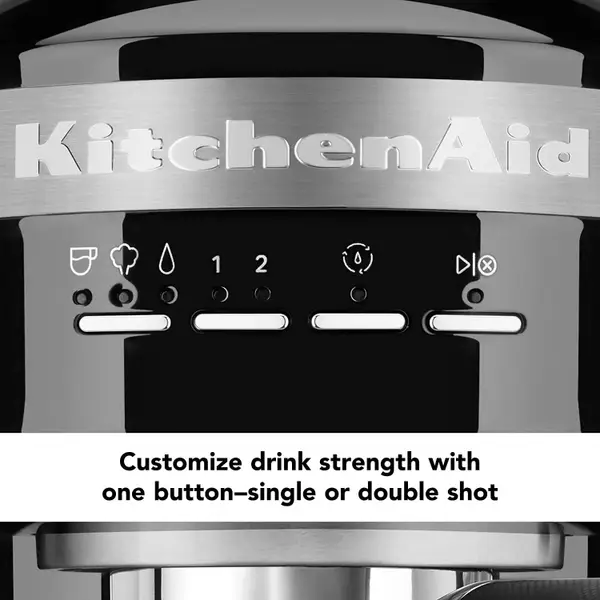 KitchenAid 4.5 oz Onyx Black Burr Coffee Grinder at