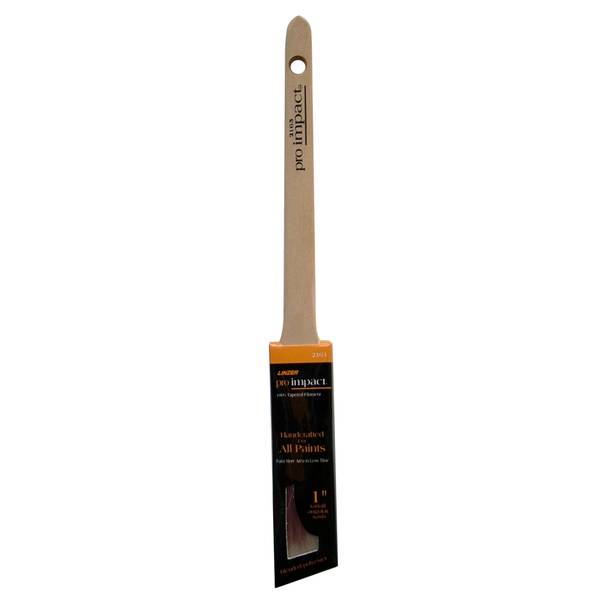 Photo of 1" Poly Blend Angular Brush with Rattail Handle
