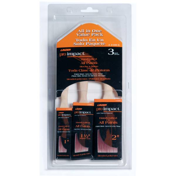 Photo of 3-Piece Pro Impact Brush Set