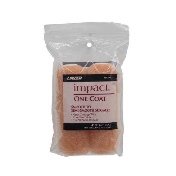 Photo of 2-Pack 4" Polyester Mini Refills 3/8" Nap