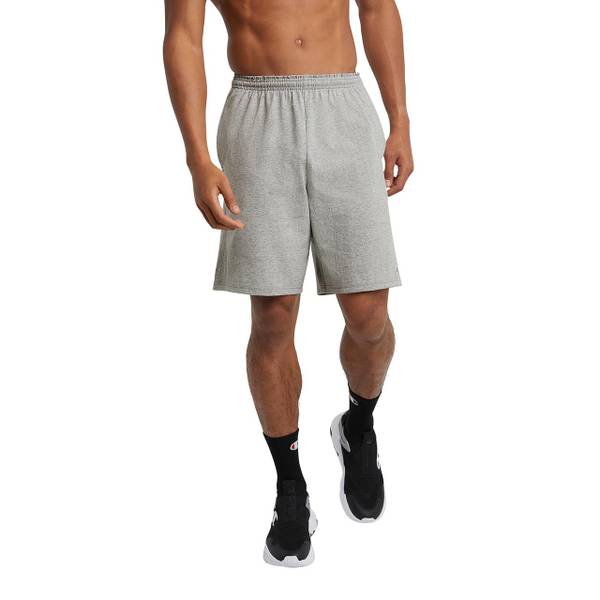 Champion Men's Jersey Shorts, Oxford Gray, 2X - 85653-806-2X | Blain's ...