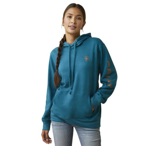 ARIAT Women's Logo Hoodie - 10046164-XS | Blain's Farm & Fleet