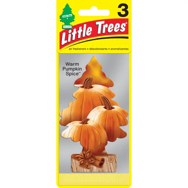 Little Trees Fiber Can Air Freshener New Car Scent 4 Pack