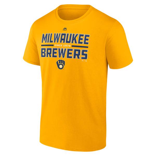 Nike Dri-FIT Game (MLB Milwaukee Brewers) Men's Long-Sleeve T-Shirt