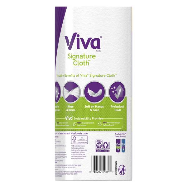 Viva paper towels online signature cloth