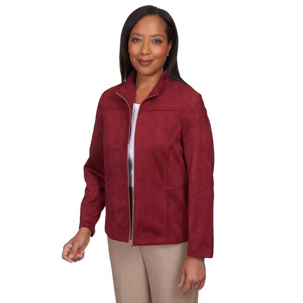 Alfred dunner polar hot sale fleece jacket