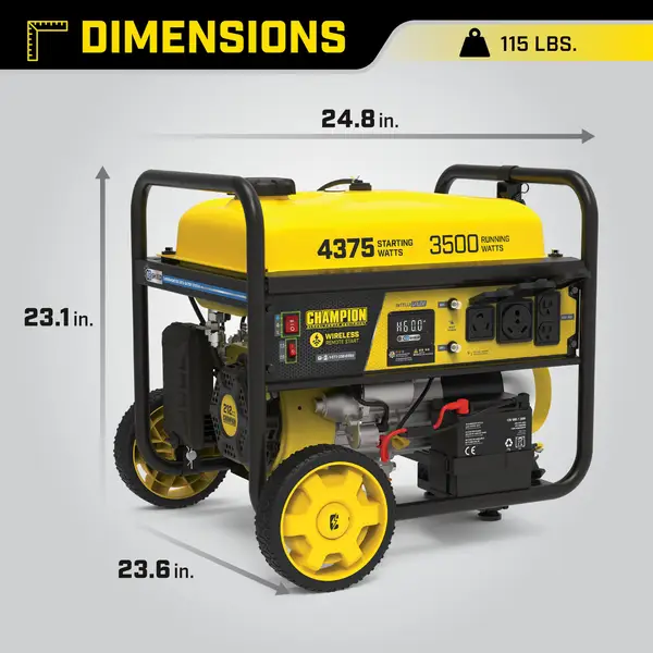 Champion portable store generator 4375