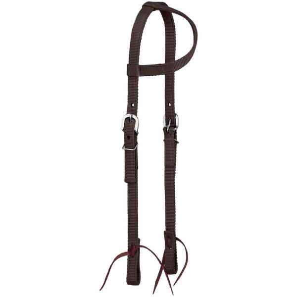 Photo of Premium Nylon Ear Headstall, Average Horse