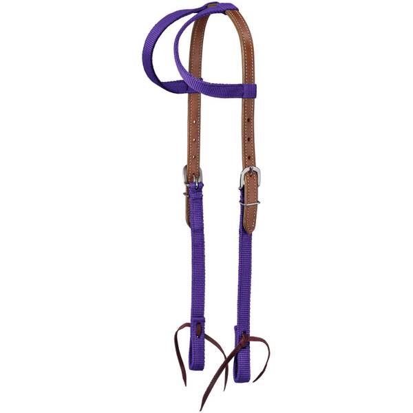 Photo of Premium Double Ear Hybrid Headstall, Average Horse