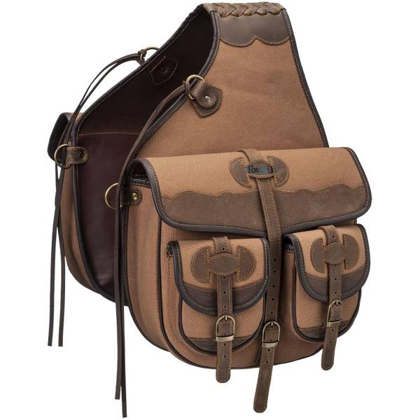 Photo of Canvas Trail Bag with Leather Accents
