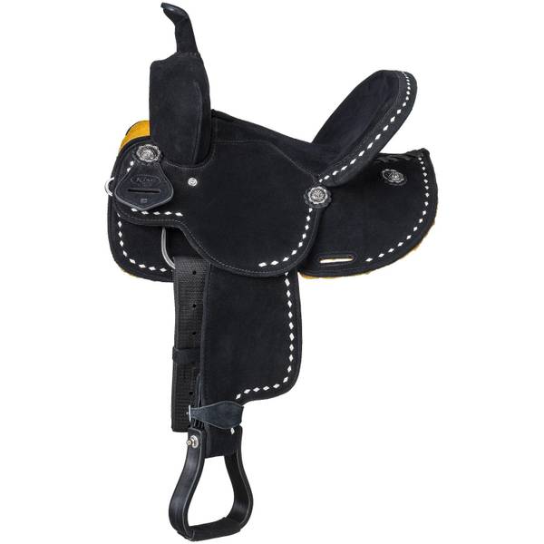 Photo of King Series Stratford Suede Youth Barrel Saddle