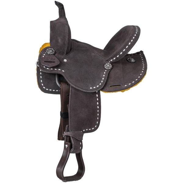Photo of King Series Stratford Suede Youth Barrel Saddle
