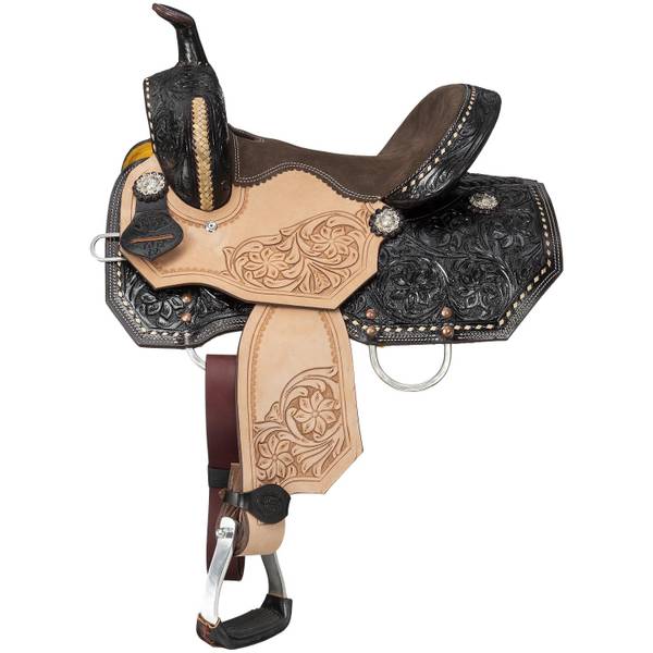 Photo of Silver Royal Bisbee Youth Barrel Saddle
