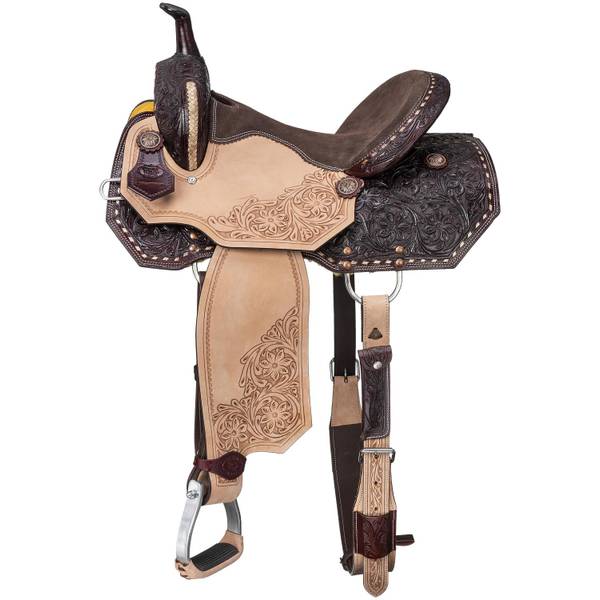 Photo of Silver Royal Bisbee Youth Barrel Saddle
