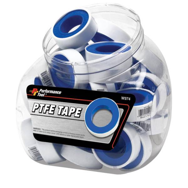 Performance Tool 1/2" x 33' PTFE Thread Sealing Tape W3303 Blain's Farm & Fleet