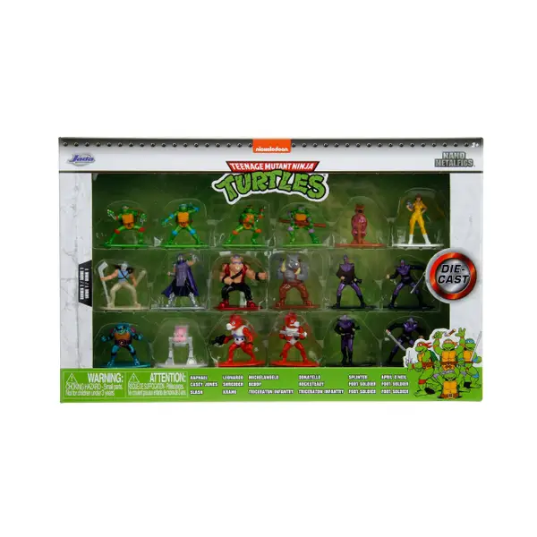 Jada Toys 18-Pack TMNT Nano MetalFigs - 34460 | Blain's Farm & Fleet